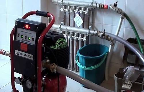 Промывка и очистка систем отопления - чистим трубы